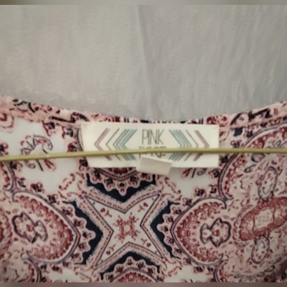 Women's Pink Rose Shirt - Picture 3 of 3